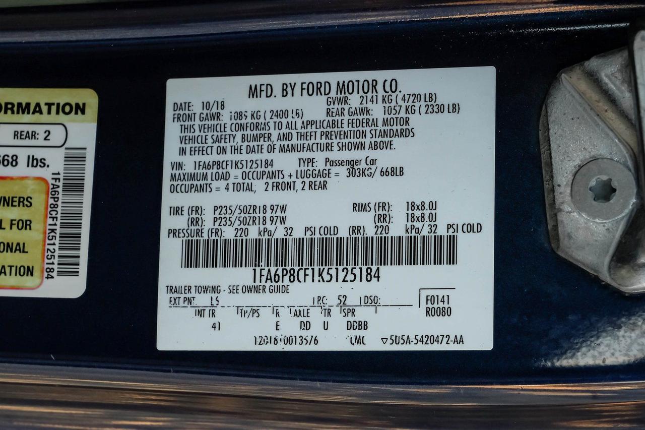 2019 Ford Mustang GT Premium Richardson TX