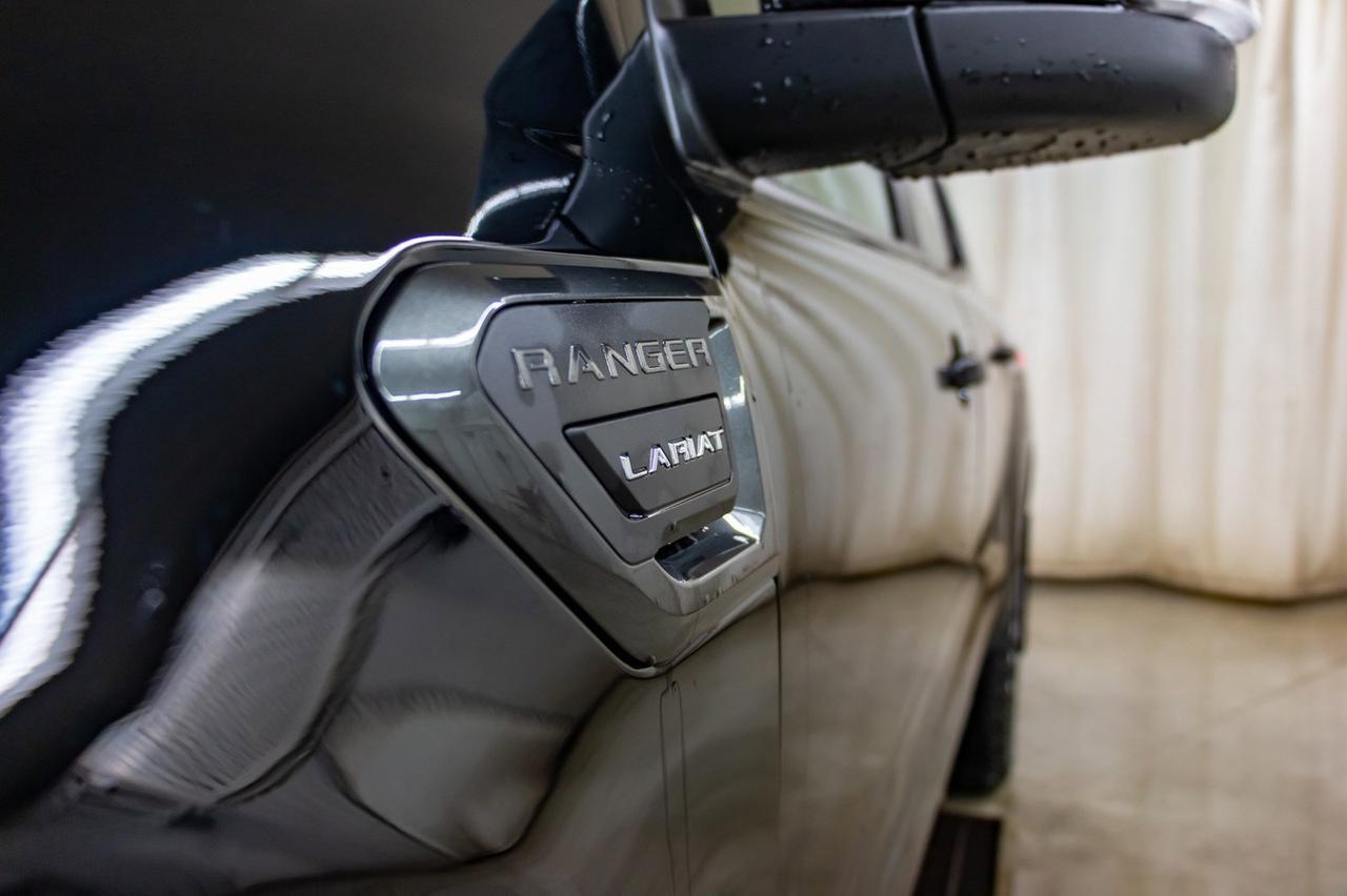 2019 Ford Ranger 4x4 Super Crew Lariat FX4 Leather Nav BCam Red Deer AB