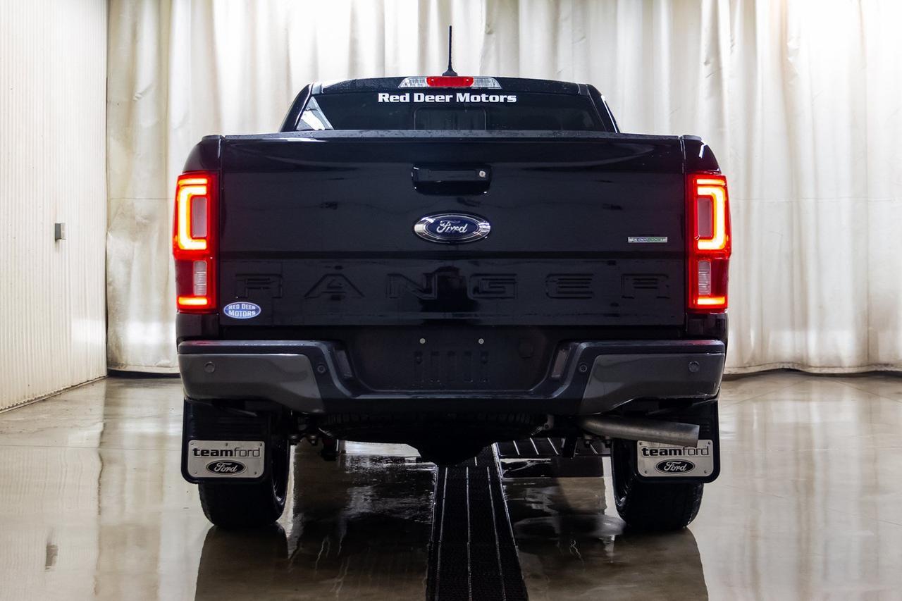 2019 Ford Ranger 4x4 Super Crew Lariat FX4 Leather Nav BCam Red Deer AB