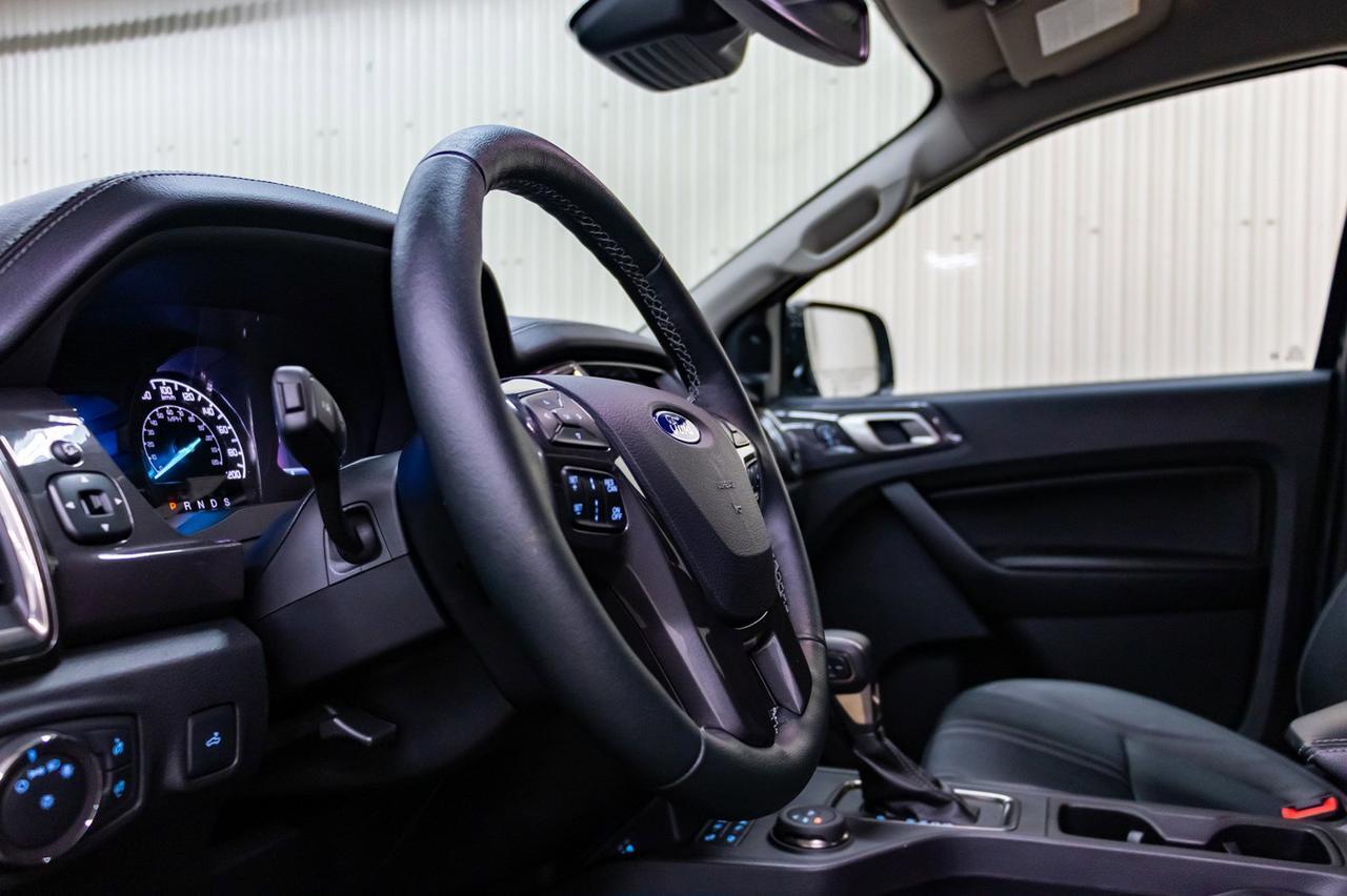 2019 Ford Ranger 4x4 Super Crew Lariat FX4 Leather Nav BCam Red Deer AB