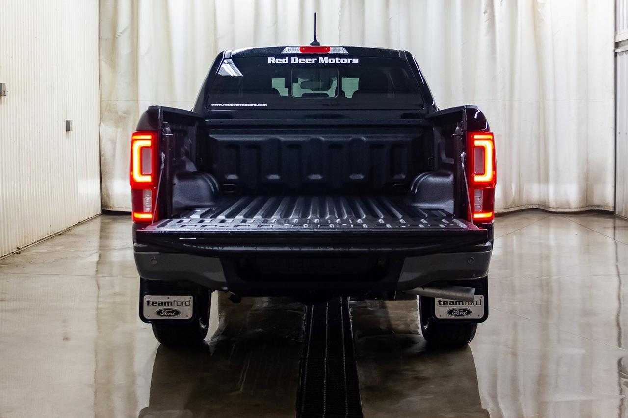 2019 Ford Ranger 4x4 Super Crew Lariat FX4 Leather Nav BCam Red Deer AB