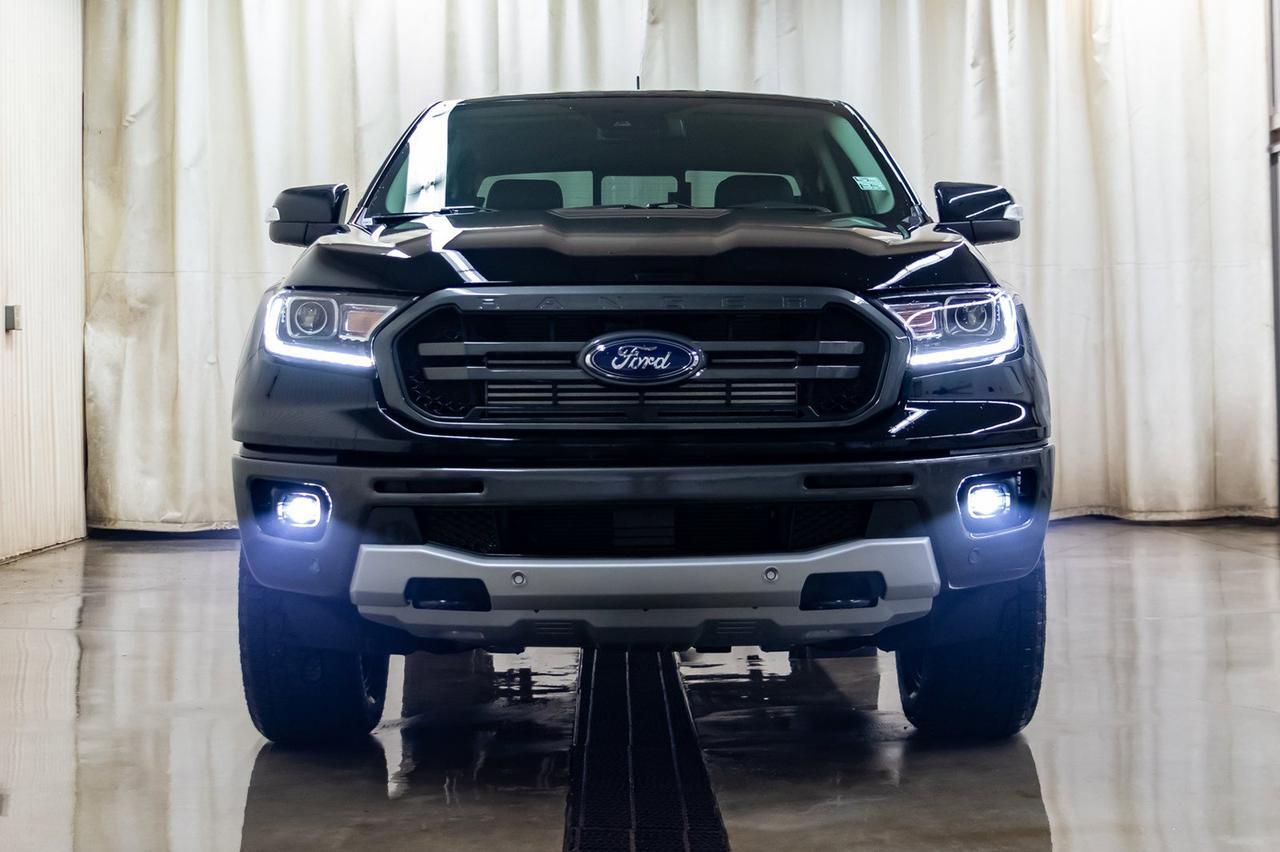 2019 Ford Ranger 4x4 Super Crew Lariat FX4 Leather Nav BCam Red Deer AB