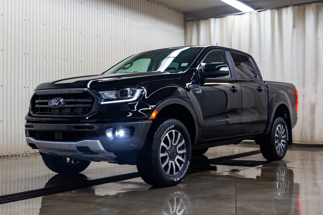 2019 Ford Ranger 4x4 Super Crew Lariat FX4 Leather Nav BCam Red Deer AB