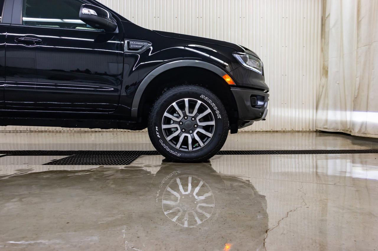 2019 Ford Ranger 4x4 Super Crew Lariat FX4 Leather Nav BCam Red Deer AB