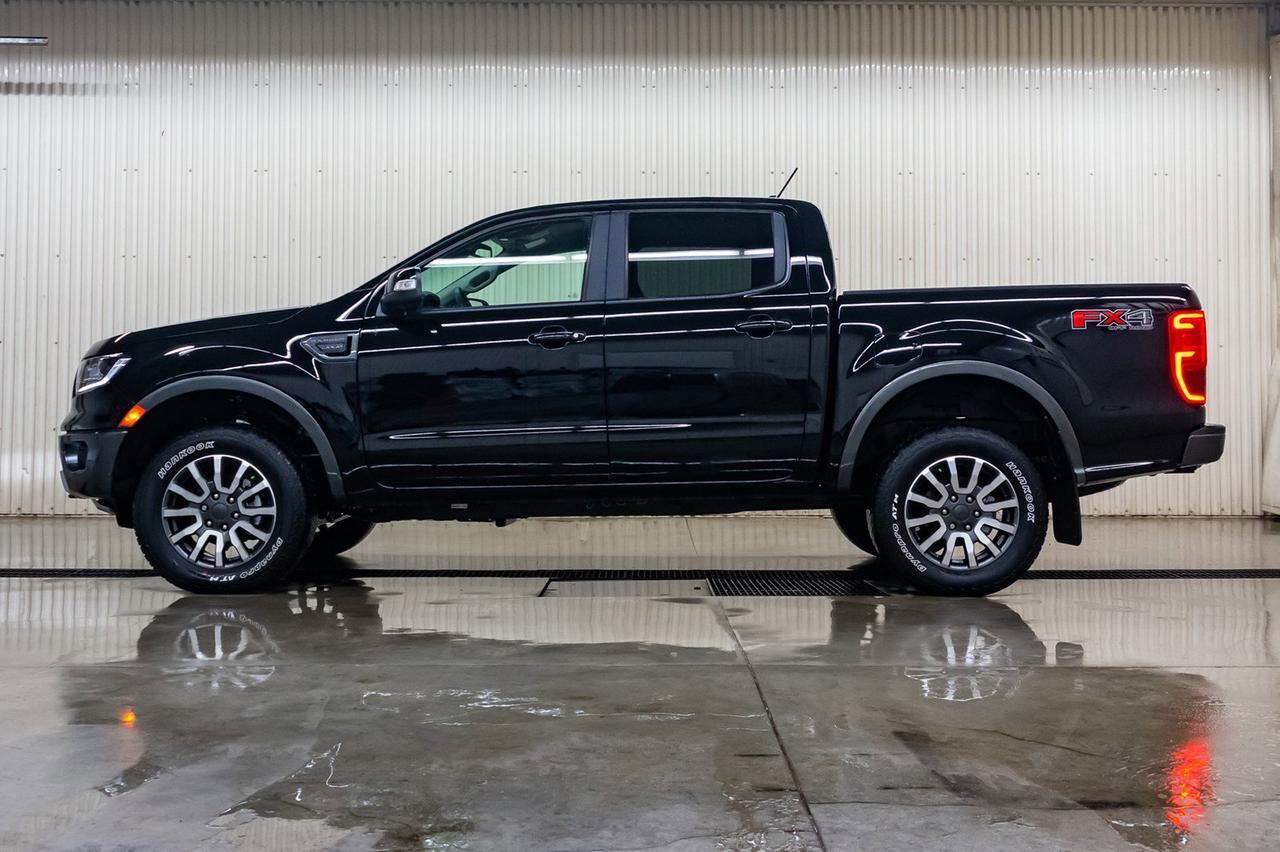 2019 Ford Ranger 4x4 Super Crew Lariat FX4 Leather Nav BCam Red Deer AB