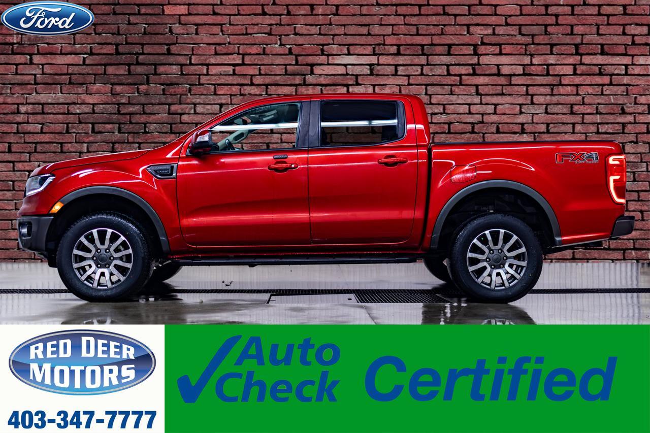 2019 Ford Ranger 4x4 Super Crew Lariat FX4 Leather Nav BCam