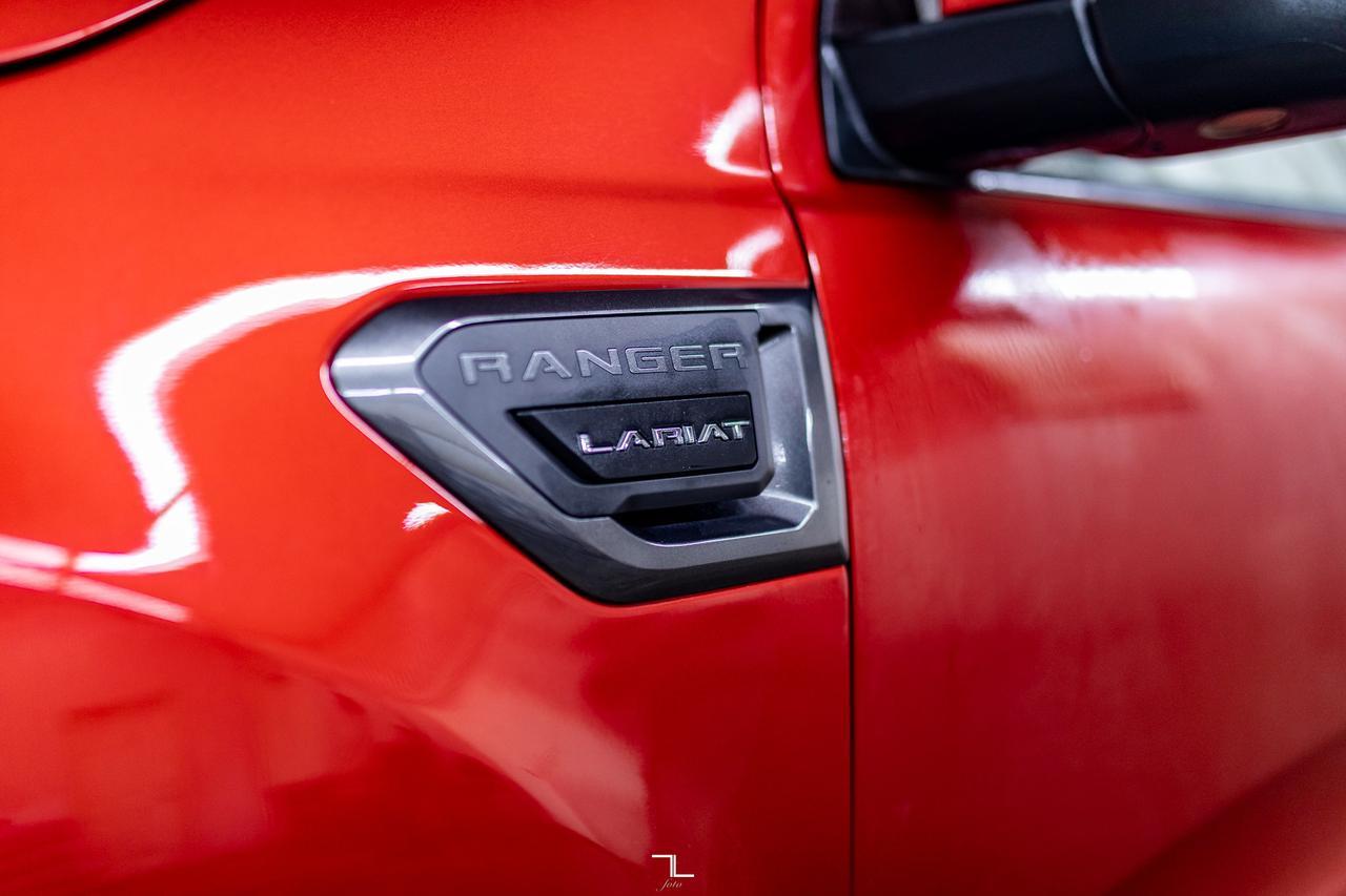 2019 Ford Ranger 4x4 Super Crew Lariat FX4 Leather Nav BCam Red Deer AB