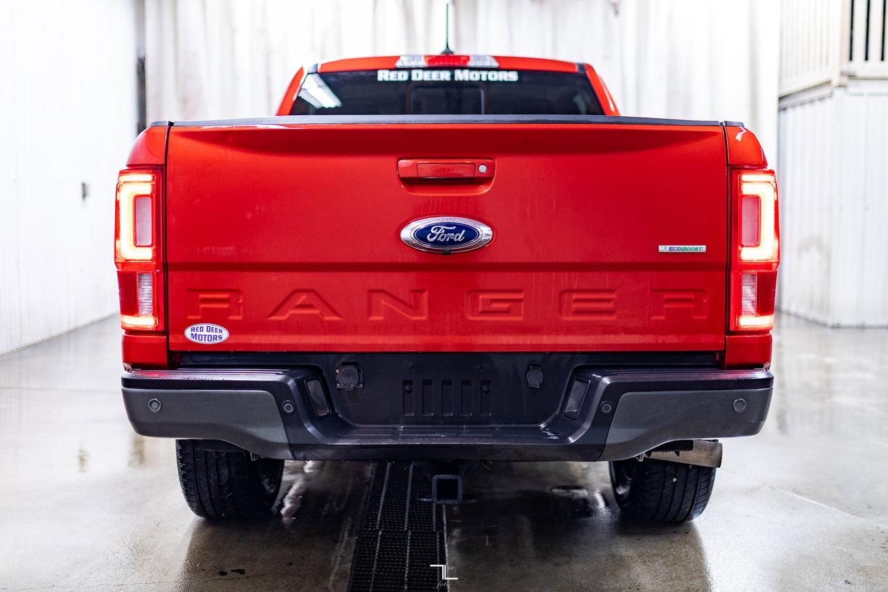 2019 Ford Ranger 4x4 Super Crew Lariat FX4 Leather Nav BCam Red Deer AB