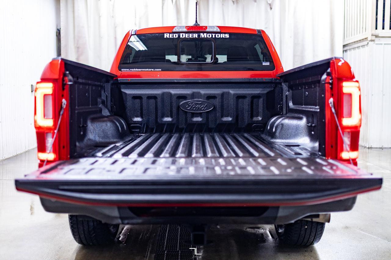 2019 Ford Ranger 4x4 Super Crew Lariat FX4 Leather Nav BCam Red Deer AB