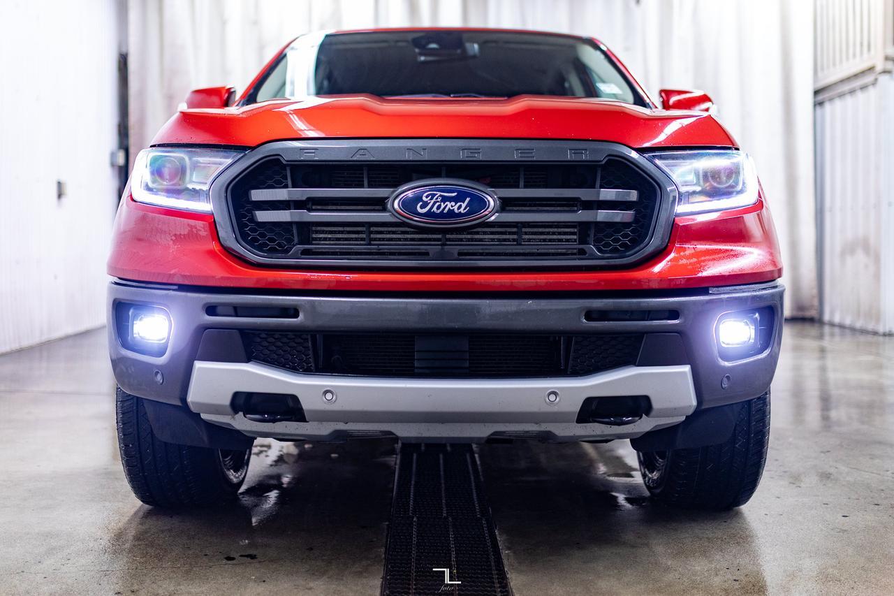2019 Ford Ranger 4x4 Super Crew Lariat FX4 Leather Nav BCam Red Deer AB