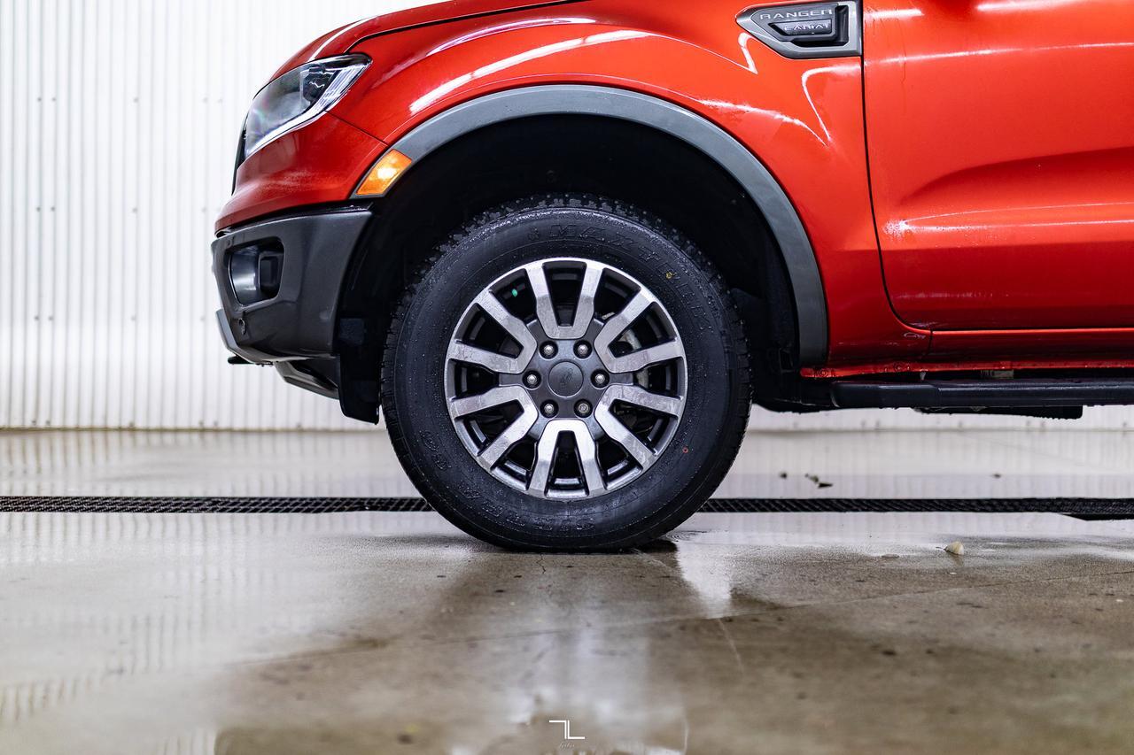 2019 Ford Ranger 4x4 Super Crew Lariat FX4 Leather Nav BCam Red Deer AB