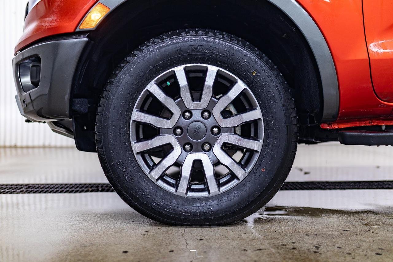 2019 Ford Ranger 4x4 Super Crew Lariat FX4 Leather Nav BCam Red Deer AB