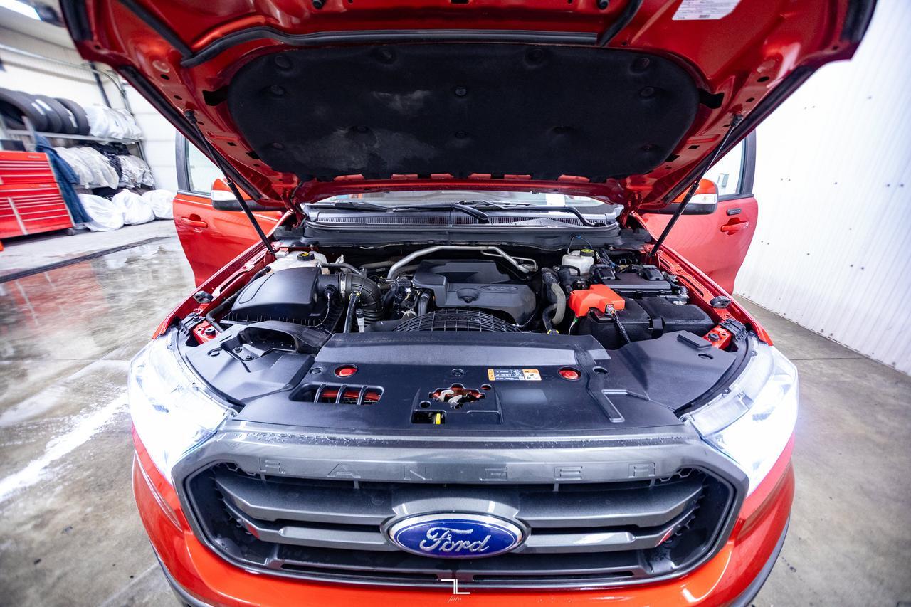 2019 Ford Ranger 4x4 Super Crew Lariat FX4 Leather Nav BCam Red Deer AB