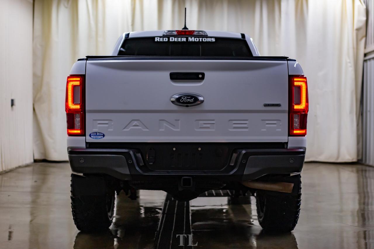 2019 Ford Ranger 4x4 Super Crew XLT FX4 Nav Lift Wheels Red Deer AB