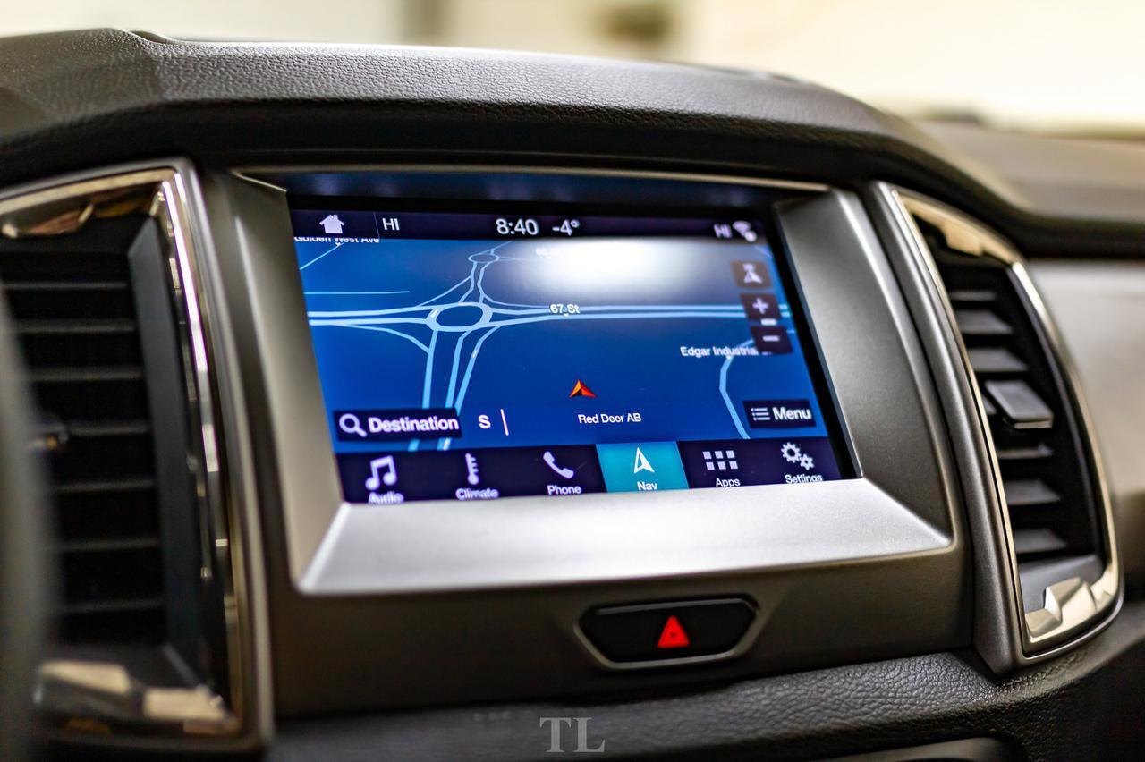 2019 Ford Ranger 4x4 Super Crew XLT FX4 Nav Lift Wheels Red Deer AB