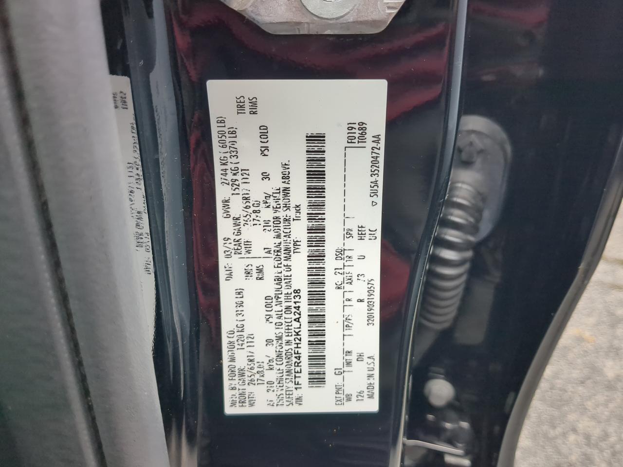 2019 Ford Ranger LARIAT Appleton WI