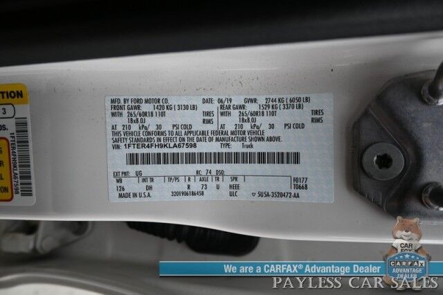 2019 Ford Ranger Lariat Wasilla AK