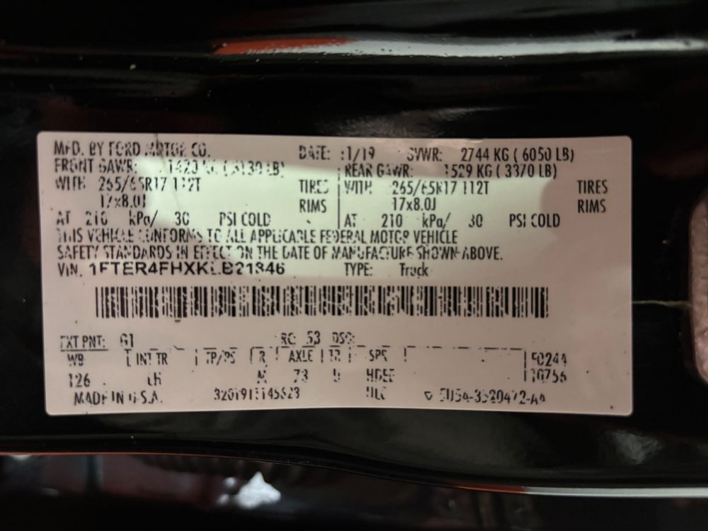 2019 Ford Ranger XLT Franklin OH