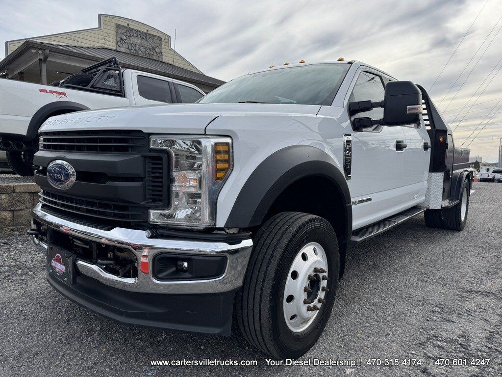 2019 Ford S/D F450 C/C SOLD SOLD SOLD*** F450 XL 4X4 - DUALLY - SKIRTED FLATBED - BOXES Cartersville GA