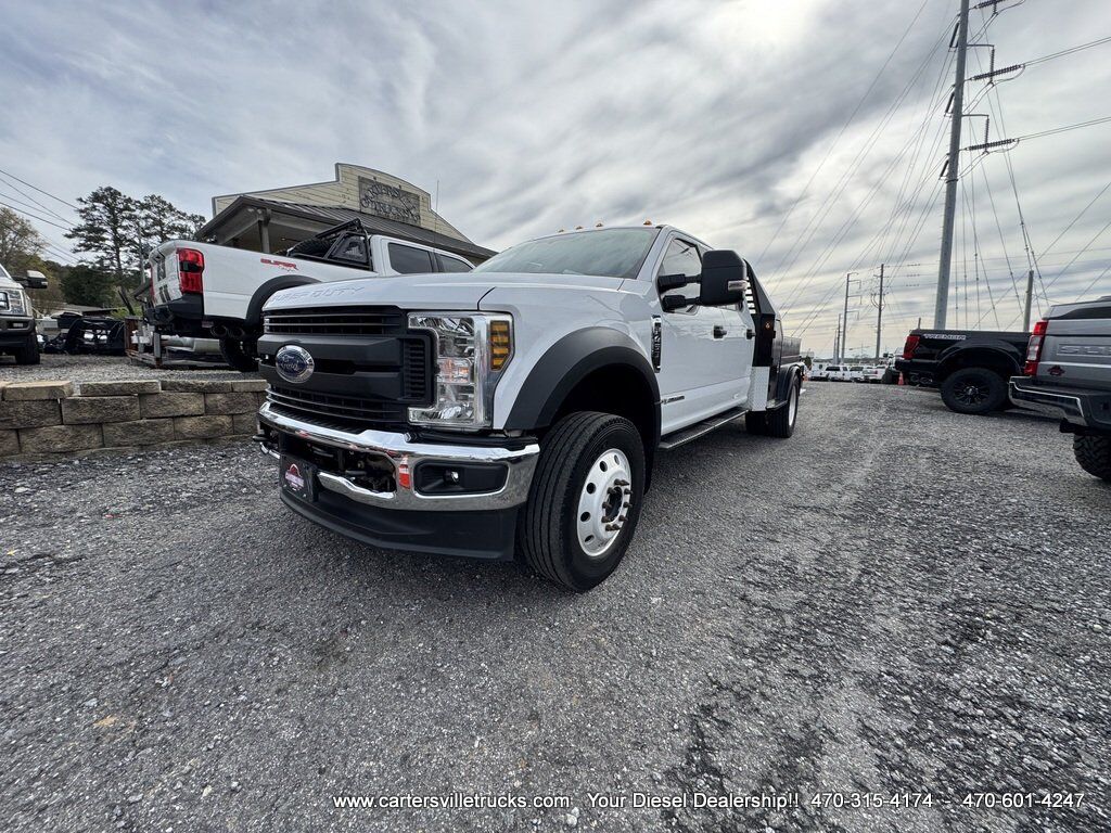 2019 Ford S/D F450 C/C SOLD SOLD SOLD*** F450 XL 4X4 - DUALLY - SKIRTED FLATBED - BOXES Cartersville GA