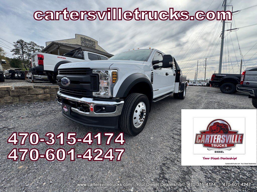 2019 Ford S/D F450 C/C SOLD SOLD SOLD*** F450 XL 4X4 - DUALLY - SKIRTED FLATBED - BOXES Cartersville GA