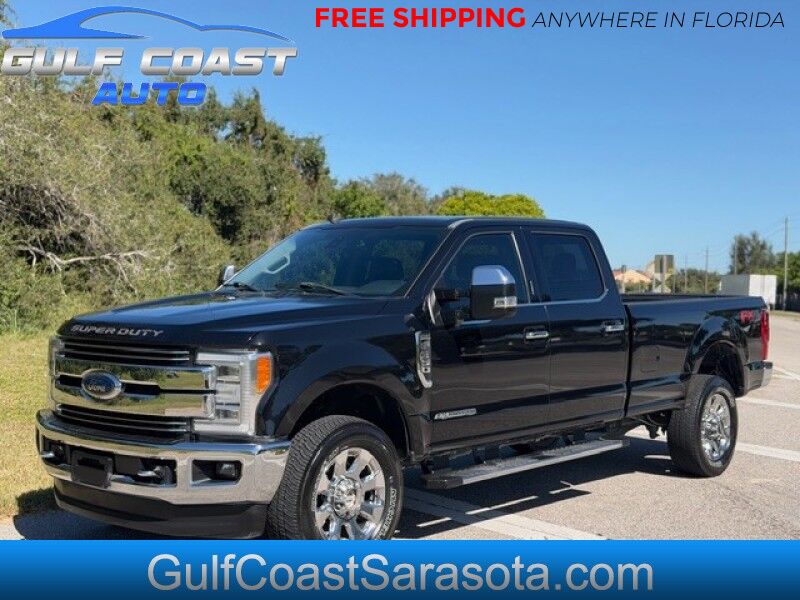 2019 Ford SUPER DUTY F-350 SRW LARIAT TURBO DIESEL LONG BED 8FT LEATHER RUNS GREAT CREW CAB