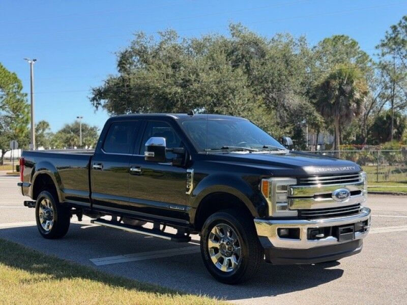 2019 Ford SUPER DUTY F-350 SRW LARIAT TURBO DIESEL LONG BED 8FT LEATHER RUNS GREAT CREW CAB Sarasota FL