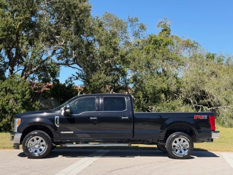 2019 Ford SUPER DUTY F-350 SRW LARIAT TURBO DIESEL LONG BED 8FT LEATHER RUNS GREAT CREW CAB
