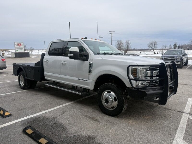 2019 Ford Super Crew F-350 DRW 4x4 Diesel Flatbed LARIAT Collinsville OK