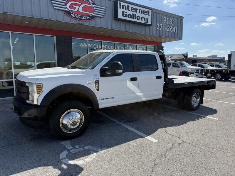 2019 Ford Super Crew F-550 4x4 Diesel Flatbed