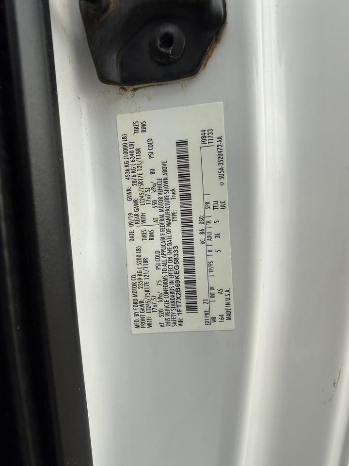 2019 Ford Super Duty F-250 4x4 Utility XL Collinsville OK