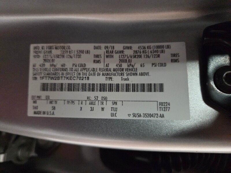 2019 Ford Super Duty F-250 SRW LARIAT Ultimate 6.7L Diesel GPS Camera Gooseneck Ball FREE WARRANTY Arlington TX