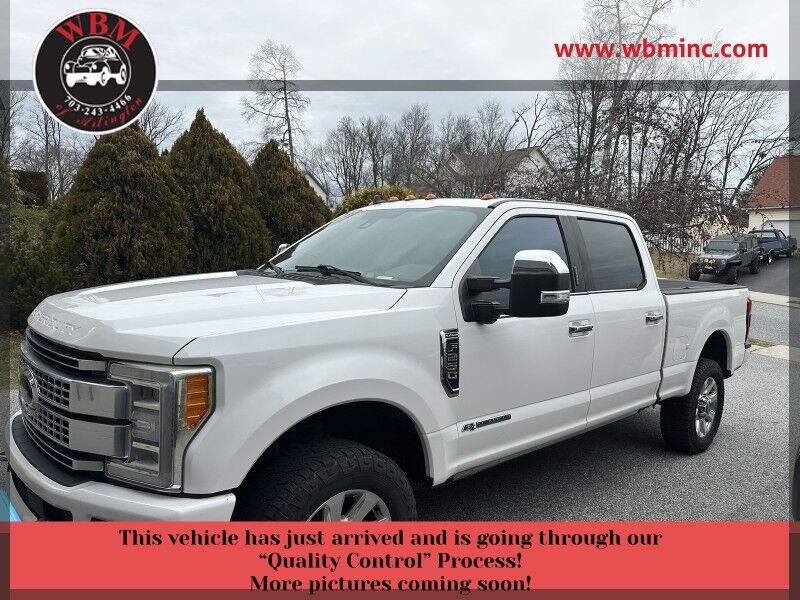 2019 Ford Super Duty F-250 SRW Platinum Crew Cab 4x4