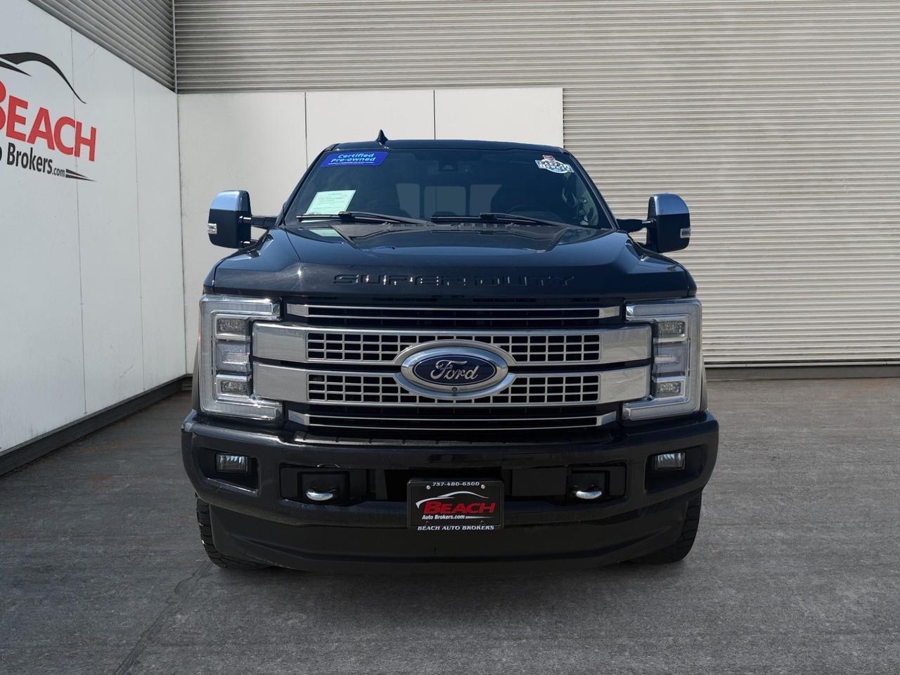 2019 Ford Super Duty F-250 SRW Platinum, HEATED/VENTILATED SEATS, HEATED REAR SEATS, MOONROOF, POWER FOLDING MIRRORS, B&O SPEAKERS, POWER RUNNING BOARDS, POWER SLIDING REAR WINDOW, REMOTE START, ALL WEATHER FLOOR MATS, ONLY 1 OWNER! Norfolk VA