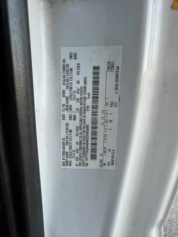 2019 Ford Super Duty F-250 Utility XL Collinsville OK