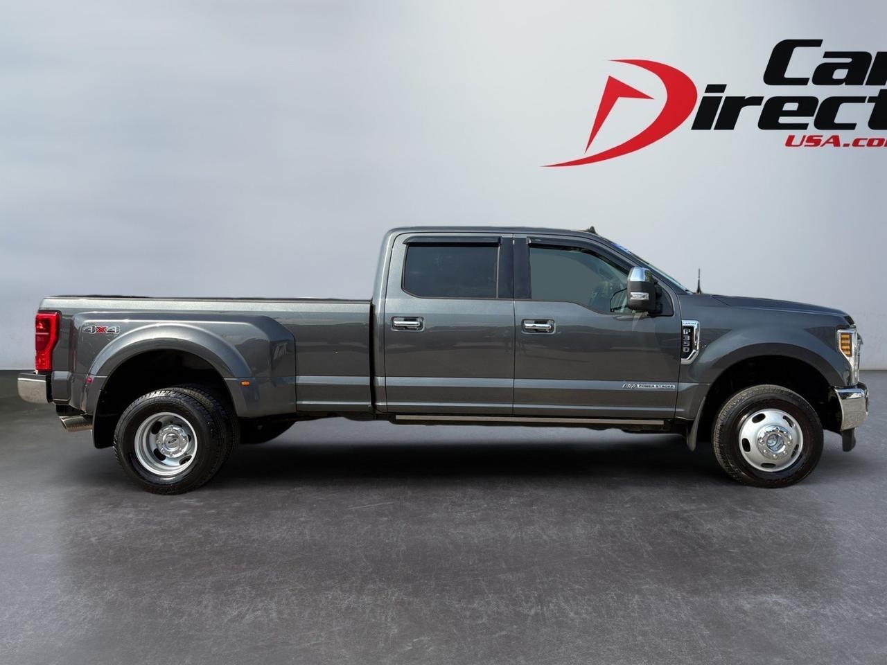 2019 Ford Super Duty F-350 DRW LARIAT, POWER RUNNING BOARDS, POWER TAILGATE, TWIN PANEL MOONROOF, BLIND SPOT ALERT, 5TH WHEEL/GOOSENECK TOW PACKAGE, HEATED & COOLING SEATS, BACKUP CAMERA, TRAILER PARKING SENSORS, LARIAT ULTIMATE PACKAGE, CLEAN CARFAX, SUPER WORK, SUPER TOUGH, SUPE