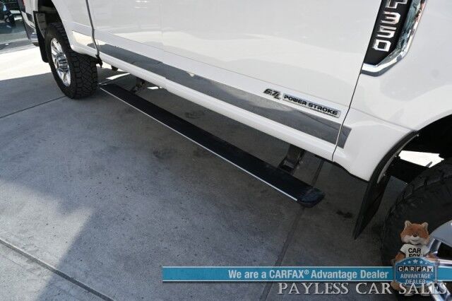2019 Ford Super Duty F-350 Platinum / 4X4 / FX4 / Ultimate Pkg / Auto Start / Crew Cab / Heated & Cooled Leather Seats / Heated Steering / Pano Sunroof / NAV / Adaptive Cruise & Blind Spot / Bluetooth / Bed Liner / 360 Cam / Tow Pkg Anchorage AK