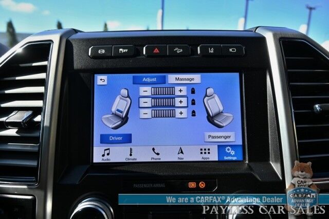 2019 Ford Super Duty F-350 Platinum / 4X4 / FX4 / Ultimate Pkg / Auto Start / Crew Cab / Heated & Cooled Leather Seats / Heated Steering / Pano Sunroof / NAV / Adaptive Cruise & Blind Spot / Bluetooth / Bed Liner / 360 Cam / Tow Pkg Anchorage AK
