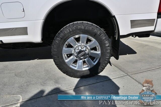 2019 Ford Super Duty F-350 Platinum / 4X4 / FX4 / Ultimate Pkg / Auto Start / Crew Cab / Heated & Cooled Leather Seats / Heated Steering / Pano Sunroof / NAV / Adaptive Cruise & Blind Spot / Bluetooth / Bed Liner / 360 Cam / Tow Pkg Anchorage AK