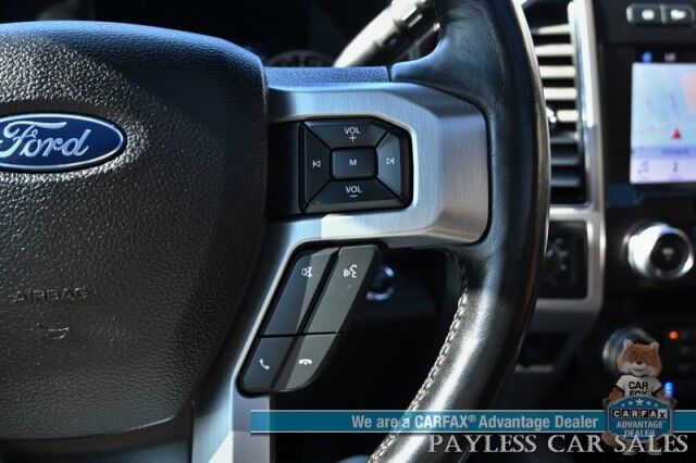 2019 Ford Super Duty F-350 Platinum / 4X4 / FX4 / Ultimate Pkg / Auto Start / Crew Cab / Heated & Cooled Leather Seats / Heated Steering / Pano Sunroof / NAV / Adaptive Cruise & Blind Spot / Bluetooth / Bed Liner / 360 Cam / Tow Pkg Anchorage AK