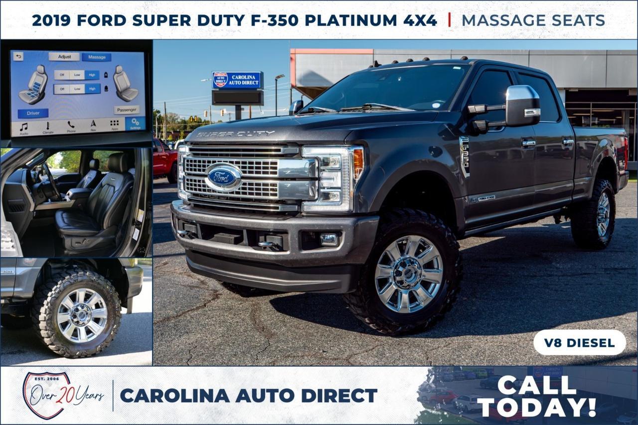 2019 Ford Super Duty F-350 Platinum 4X4 / Tire Upgrade / Diesel / Massage Seats