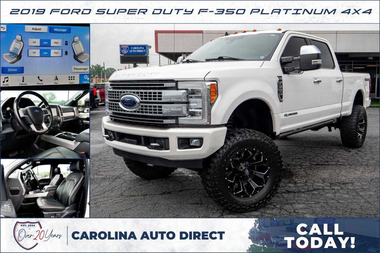 2019 Ford Super Duty F-350 Platinum 4X4 / Wheel & Tire Upgrade / 6.7L V8 Diesel!