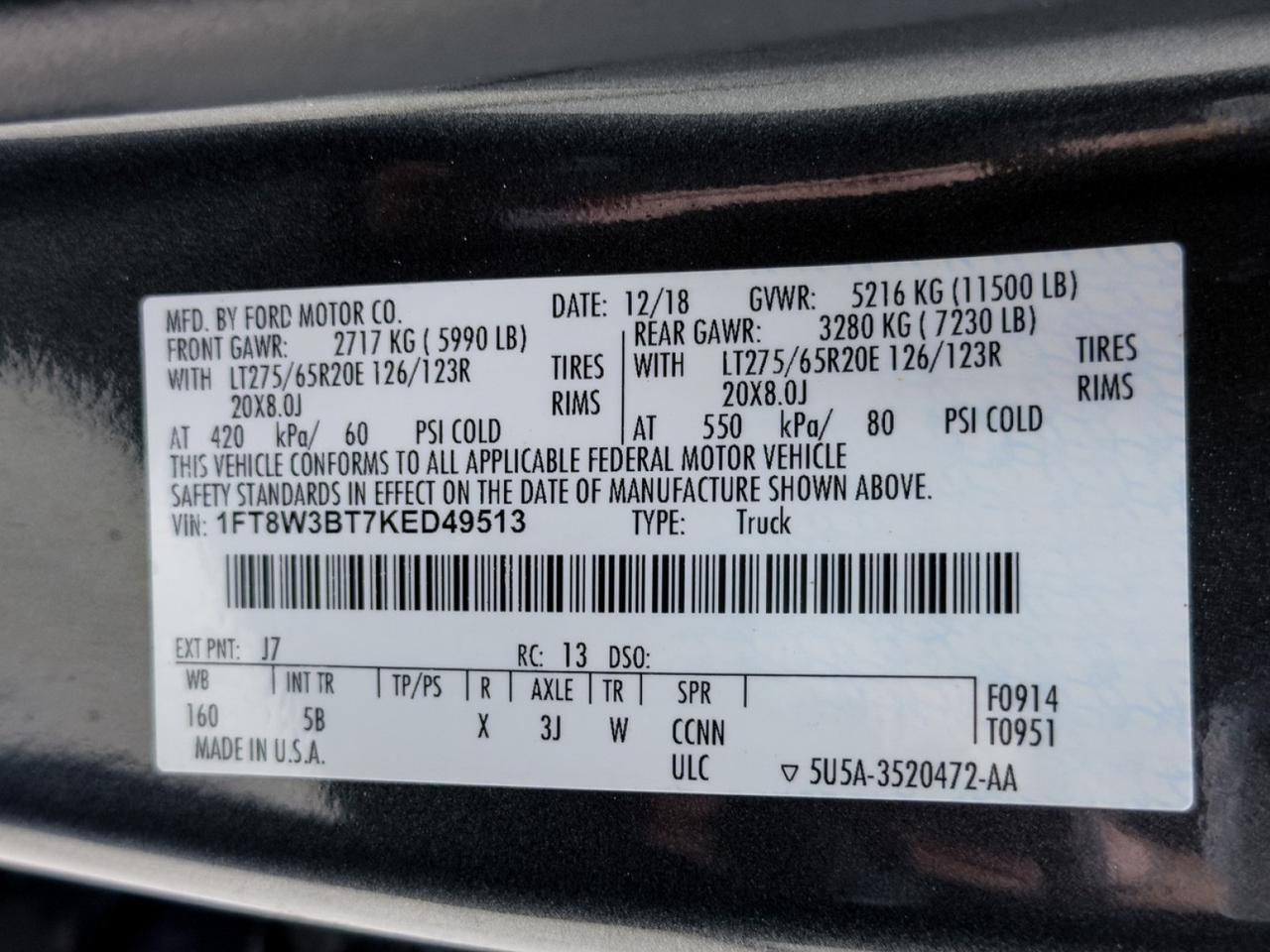 2019 Ford Super Duty F-350 SRW Lariat FX4 6.7L Power Stroke Diesel 4x4 Mansfield TX