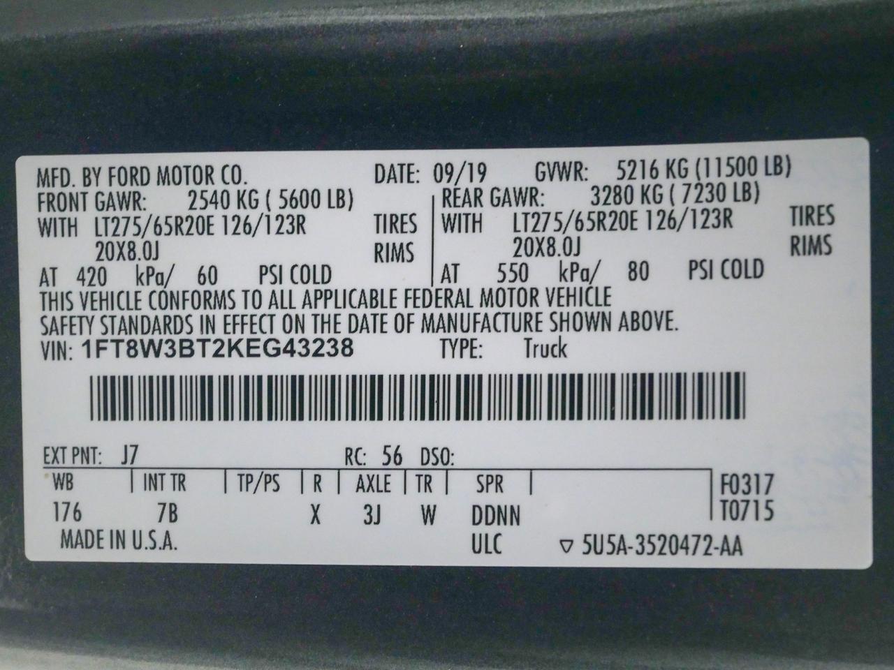 2019 Ford Super Duty F-350 SRW Platinum Ultimate 6.7L Power Stroke 4x4 Mansfield TX