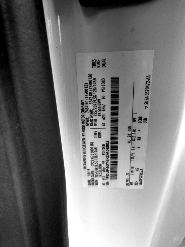 2019 Ford Super Duty F-450 DRW XL 2WD Reg Cab 205" WB 120" CA Jacksonville FL