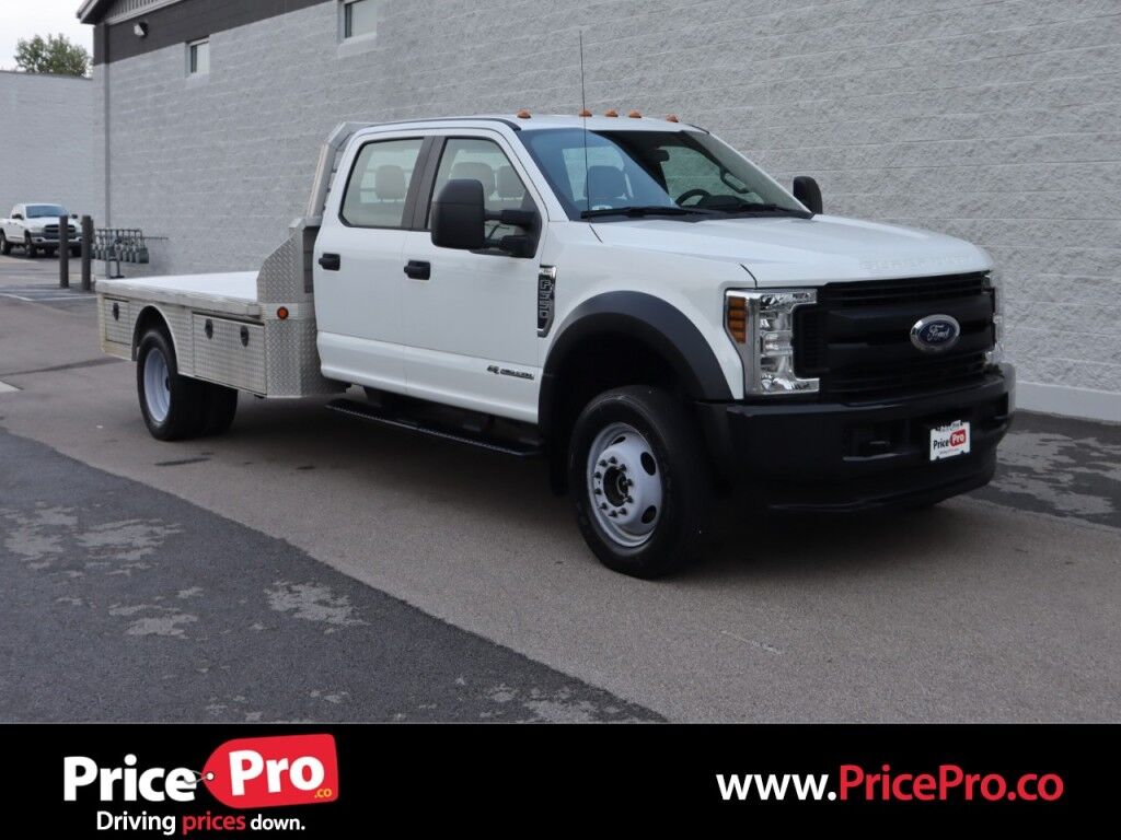 2019 Ford Super Duty F-550 DRW XL 4WD Crew Cab Diesel w/Aluminum Flatbed Maumee OH