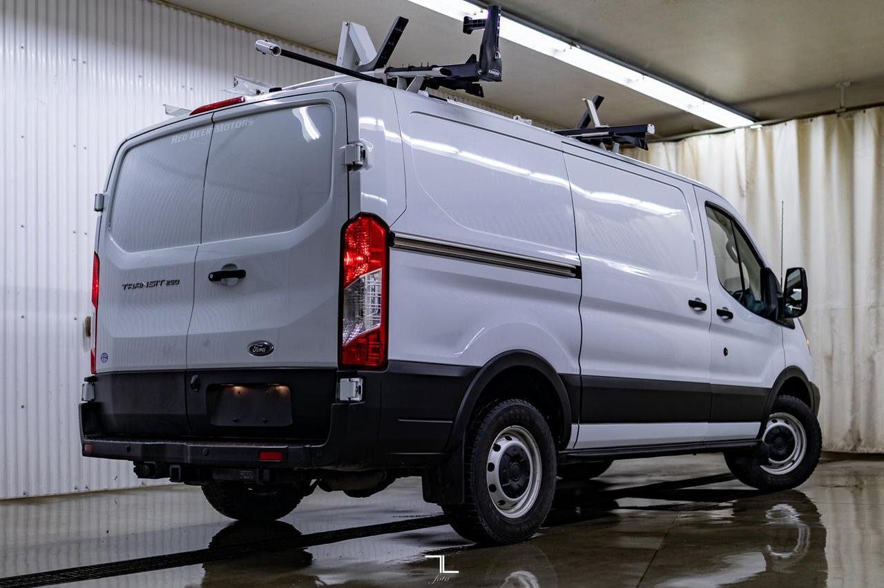 2019 Ford T-250 Low Roof Cargo Van BCam Shelving Red Deer AB