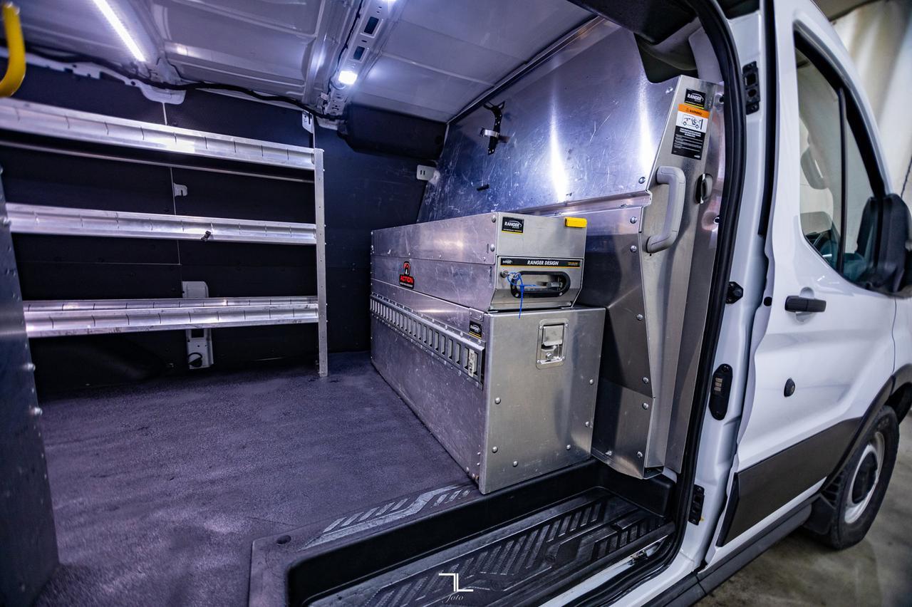 2019 Ford T-250 Low Roof Cargo Van BCam Shelving Red Deer AB