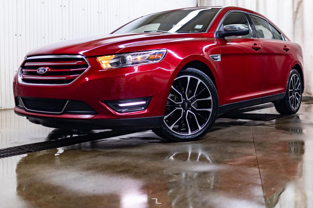 2019 Ford Taurus AWD Limited Leather Roof Nav BCam Red Deer AB