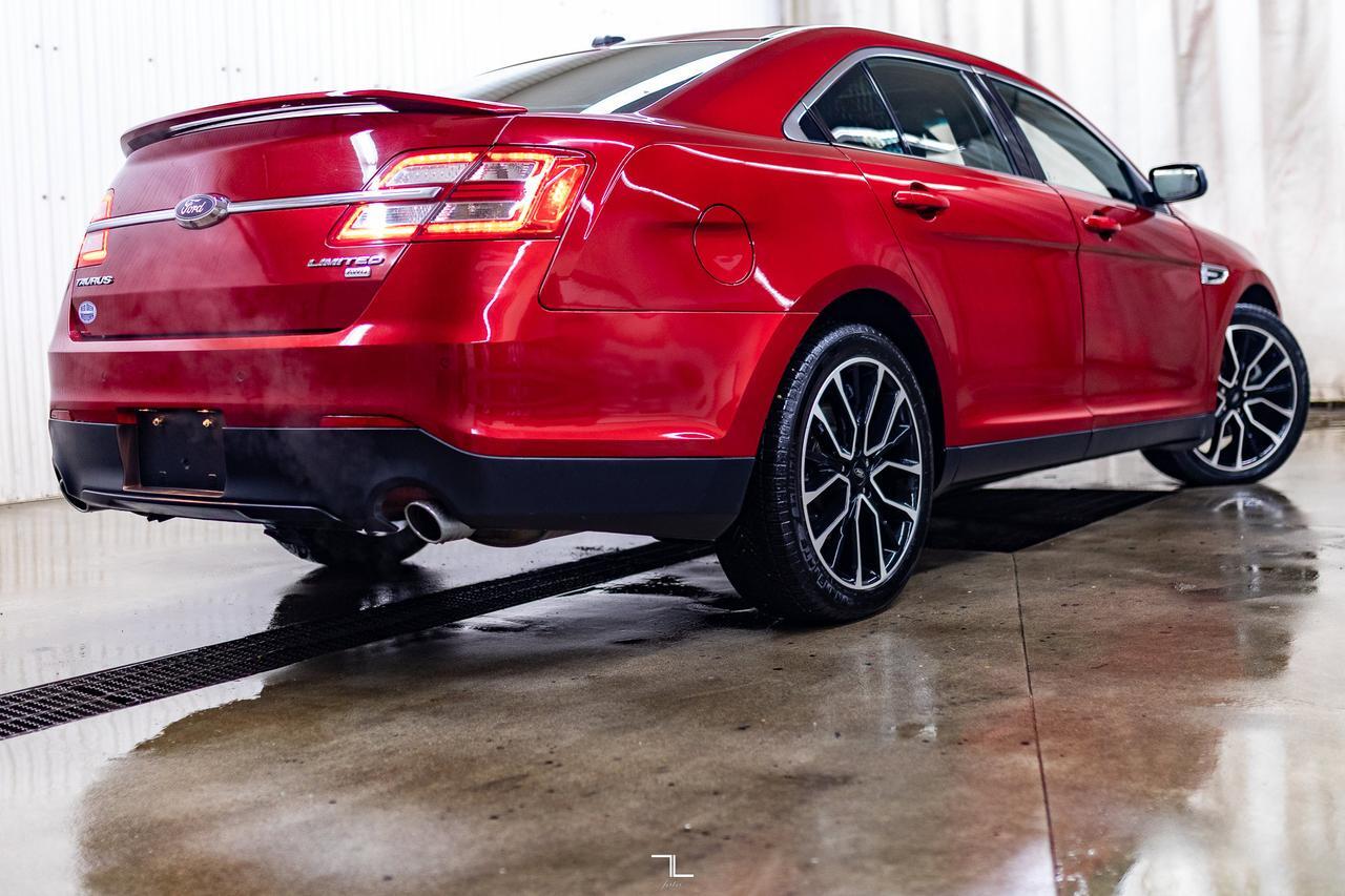 2019 Ford Taurus AWD Limited Leather Roof Nav BCam Red Deer AB